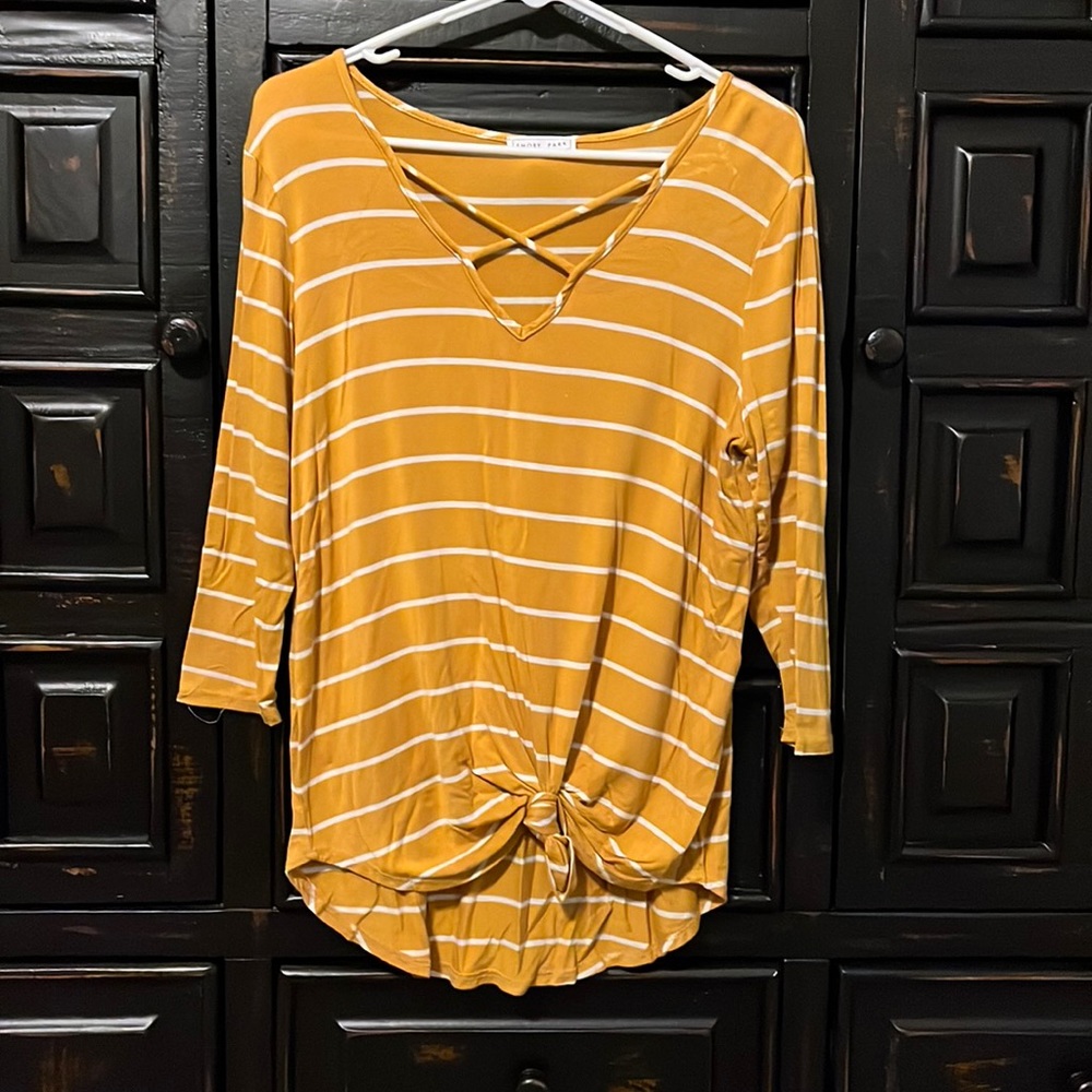 Emory Park Top, 3/4 sleeve, Gently Used